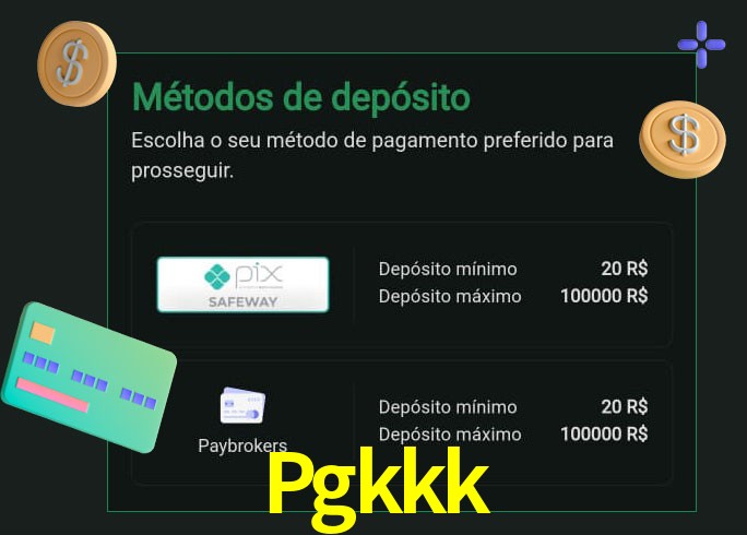 O cassino Pgkkk oferece uma grande variedade de métodos de pagamento